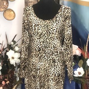 Animal Print Bodycon Dress